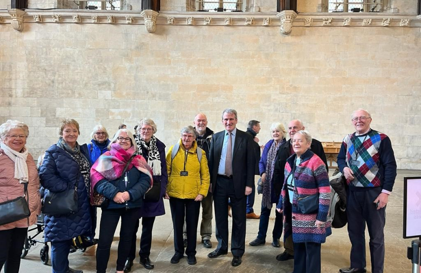 visit to westminster hall by U3A May 2023