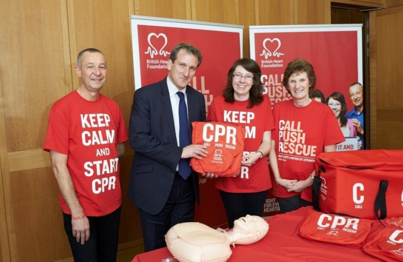 Damian Joins The Nation Of Lifesavers Campaign Damian Hinds