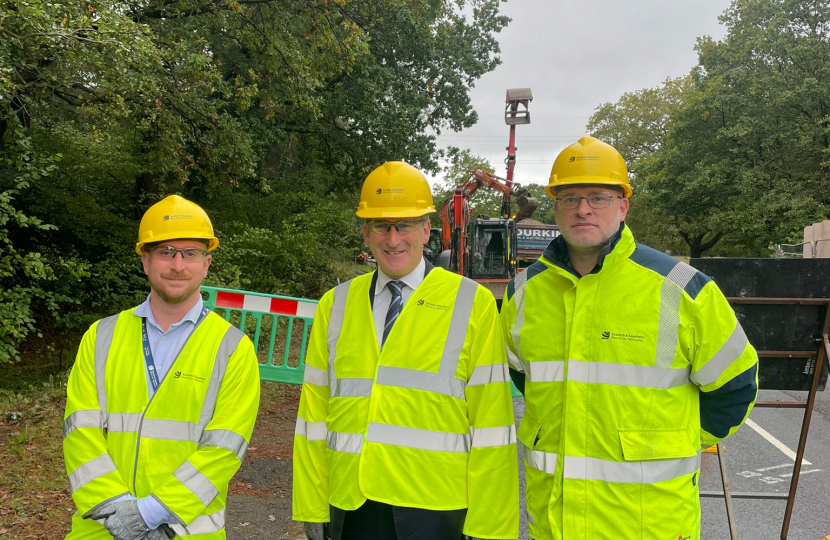 Site visit with SSEN | Damian Hinds