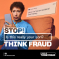 Stop! think fraud logo