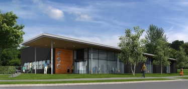 Artist impression of Future Skills Centre